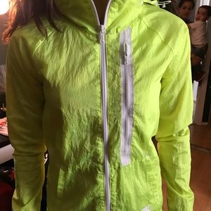 Neon yellow nike jacket